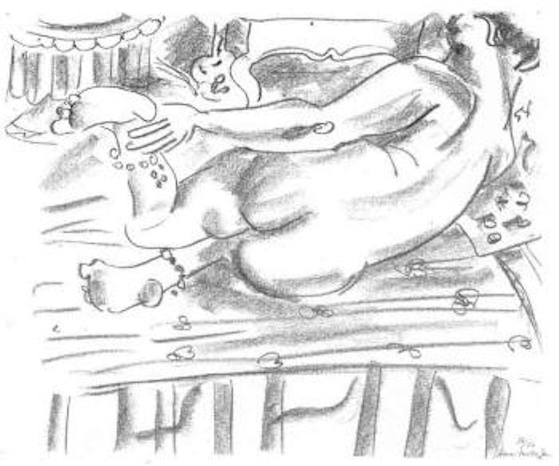 Nu couche de dos by Henri Matisse