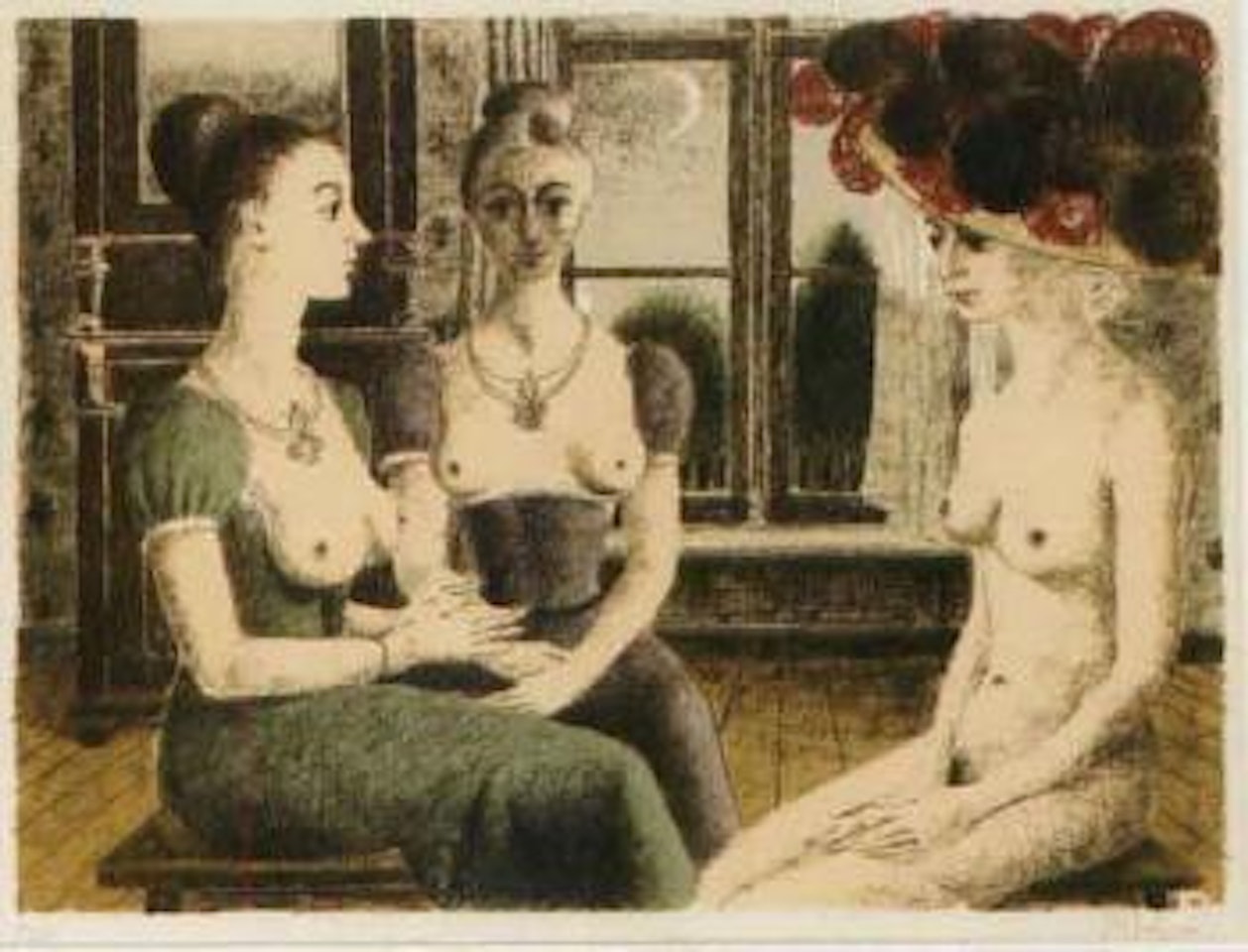 Window by Paul Delvaux