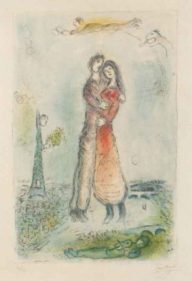 La joie by Marc Chagall