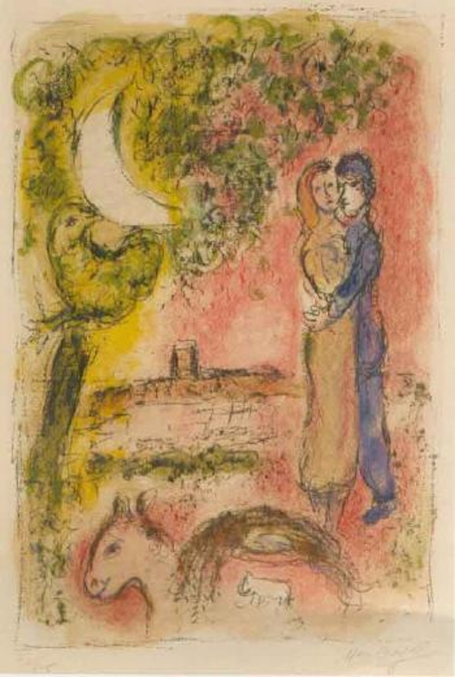 Aurore a Saint Paul by Marc Chagall