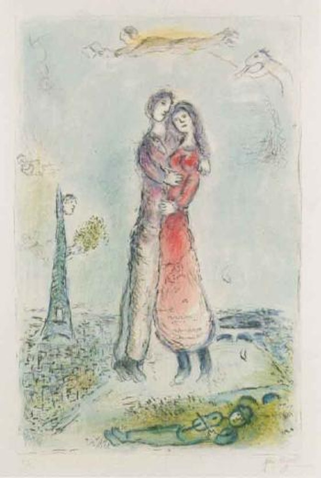 La joie by Marc Chagall