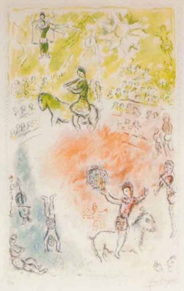 La parade by Marc Chagall
