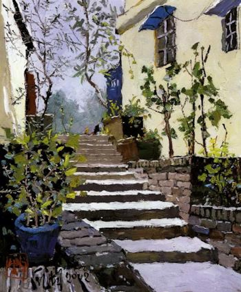 Corner of the community by Pang Jiun