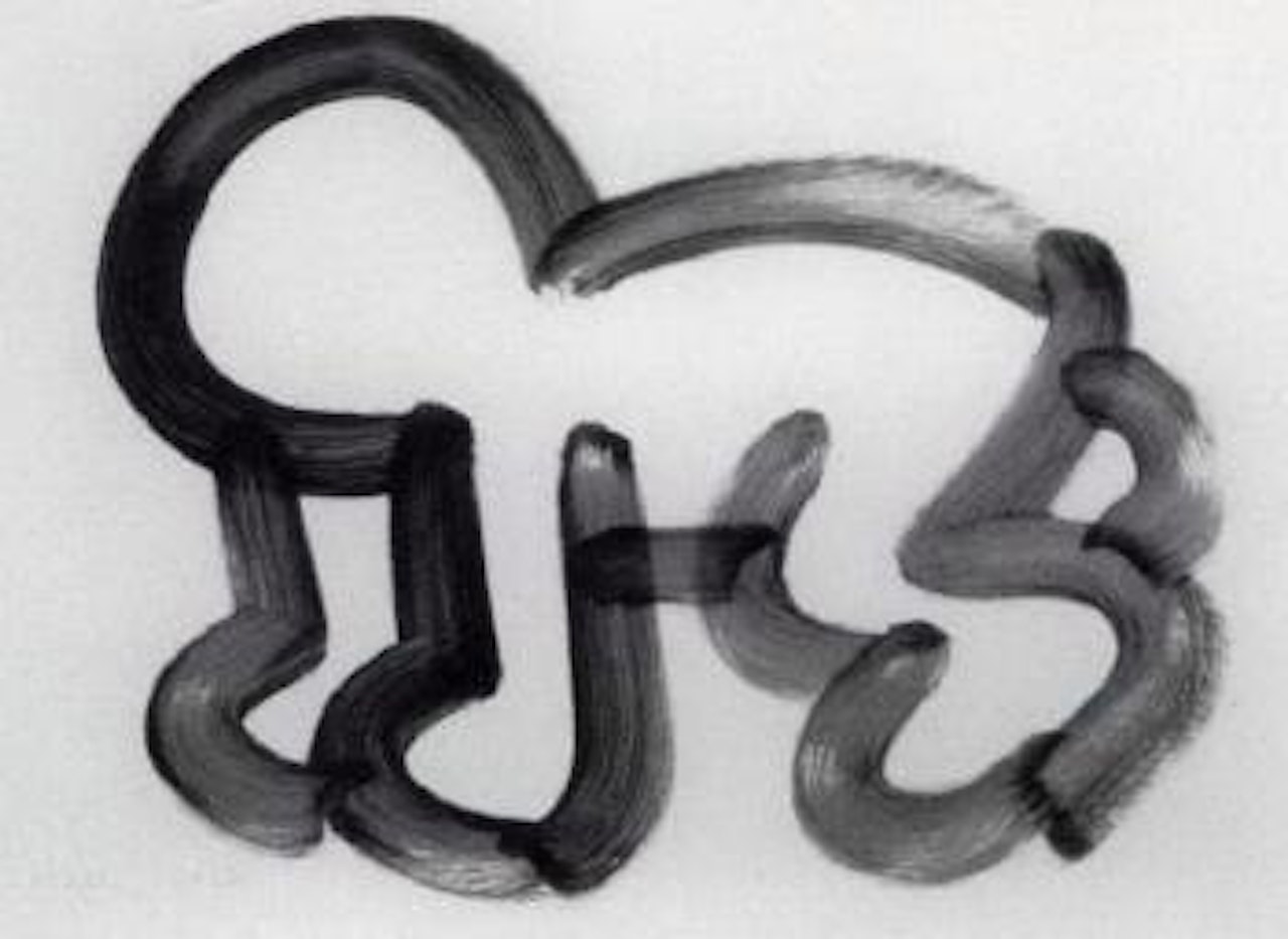 Stylized figure by Keith Haring