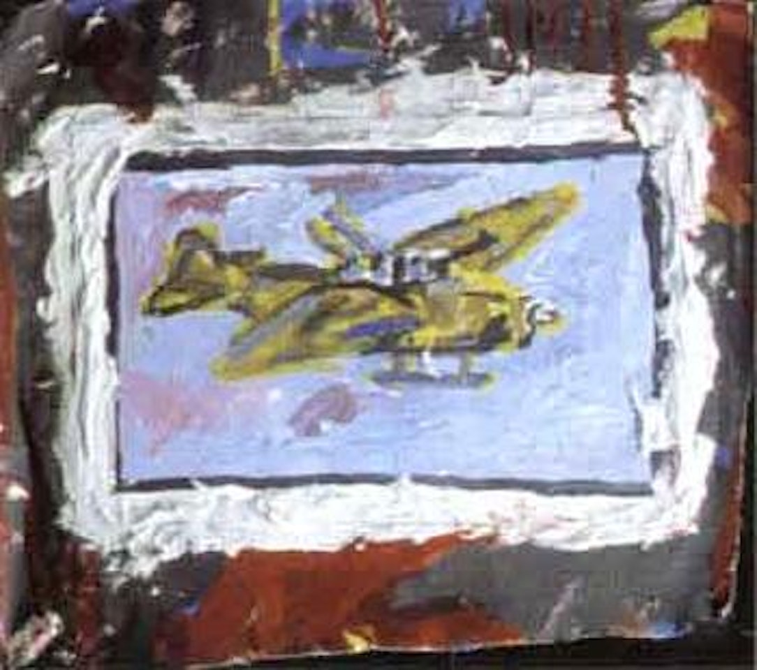 Un avion de guerre by Robert Combas