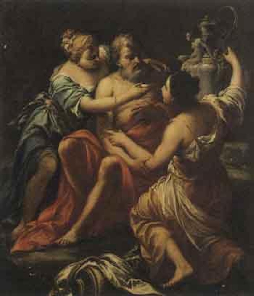 La rencontre d'Eliezer et de Rebecca by Italian School
