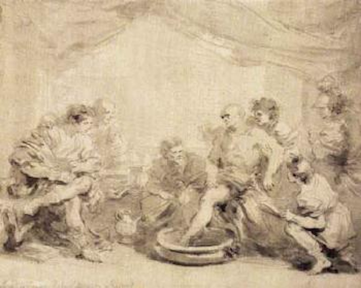 La mort de Seneque by Jean-Honoré Fragonard