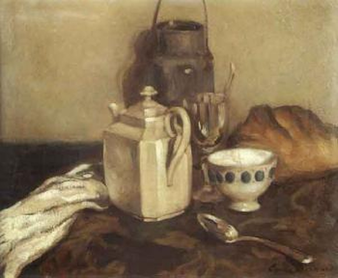 Le petit dejeuner by Emile Bernard