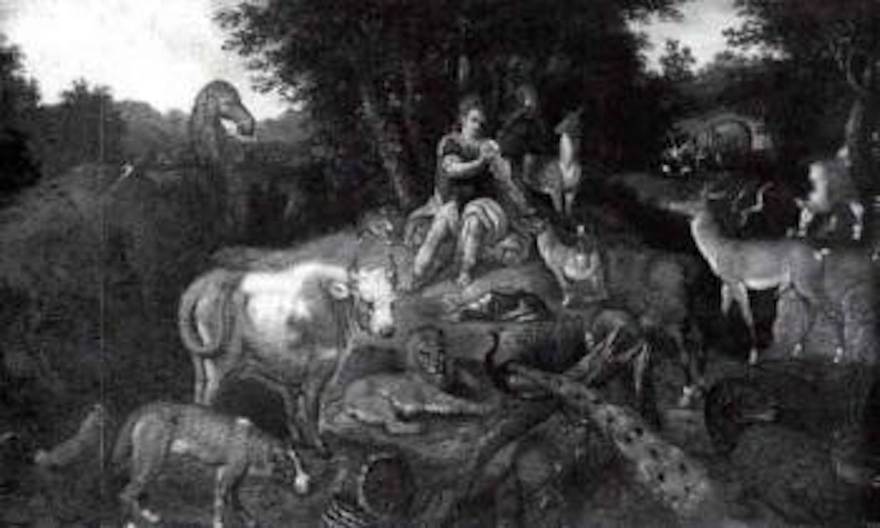 Orphee charmant les animaux by Frederik Bouttats
