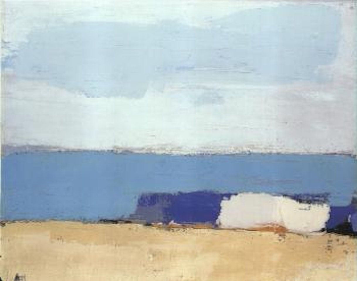 Plage, souvenir du midi by Nicolas de Staël