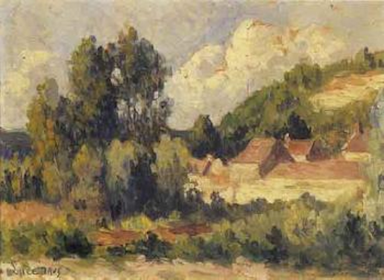 Maison a flanc de coteau by Maximilien Luce
