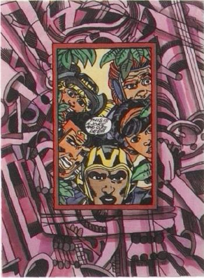 Le tableaux des arrivees by Erro