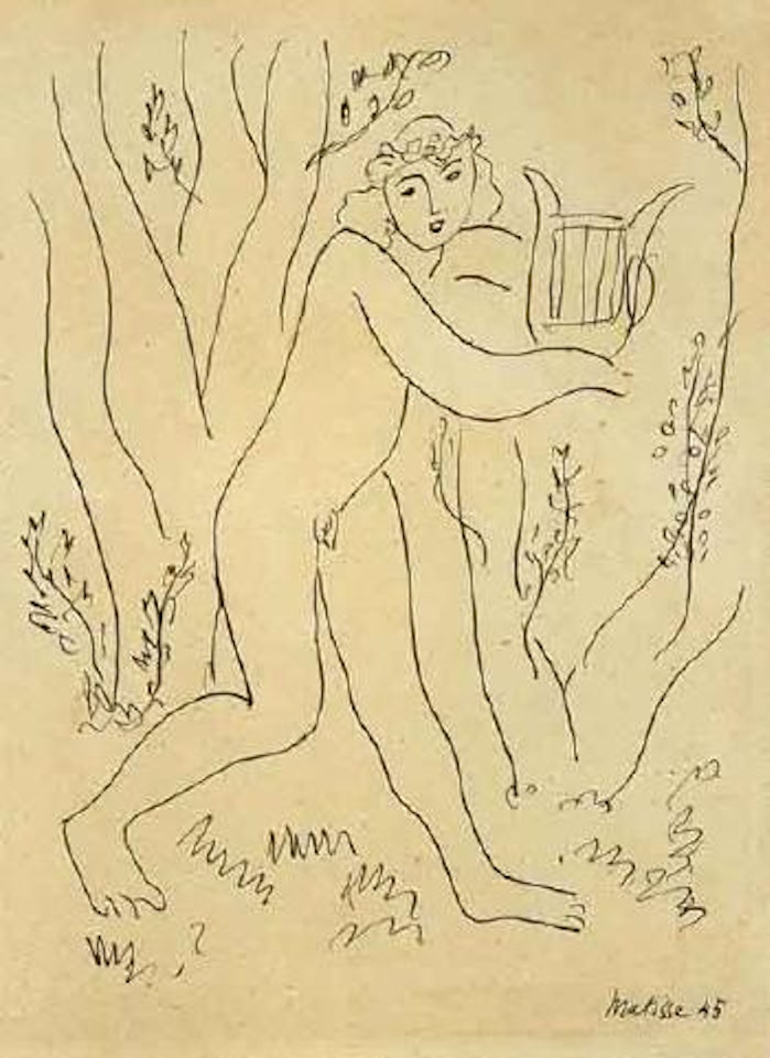 Orphee, les musiciens celebres by Henri Matisse