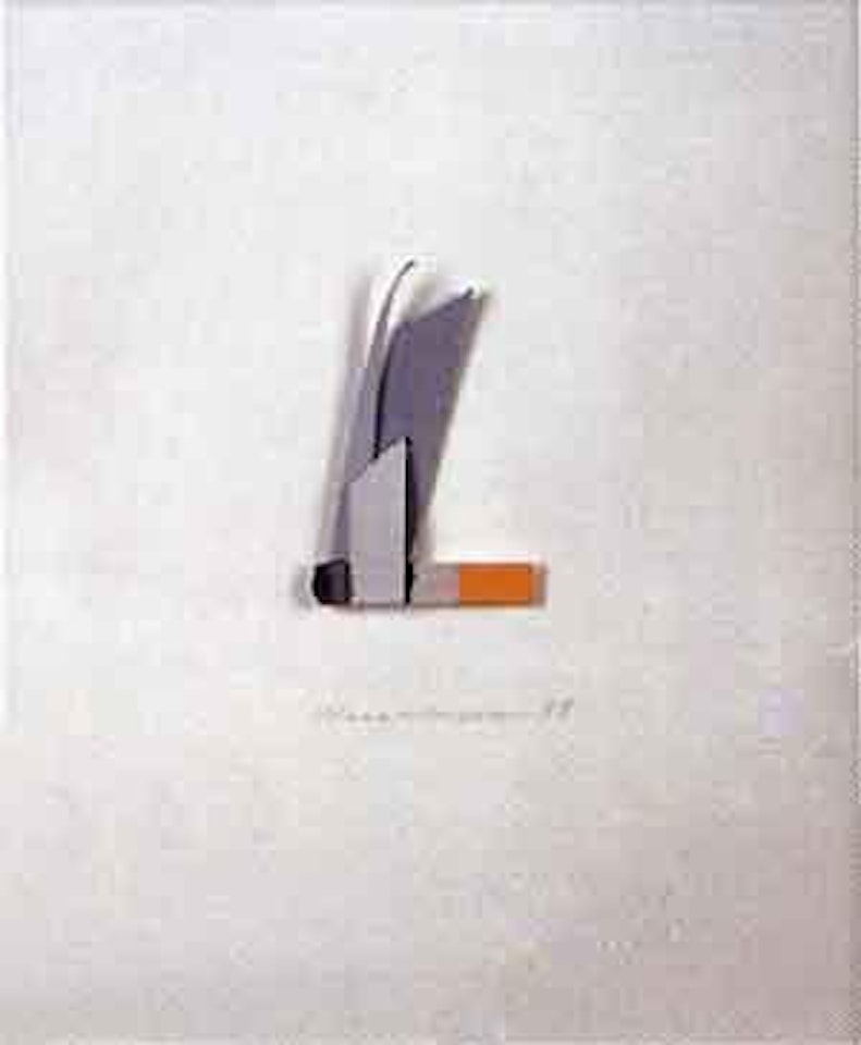 Smoking cigarette by Tom Wesselmann