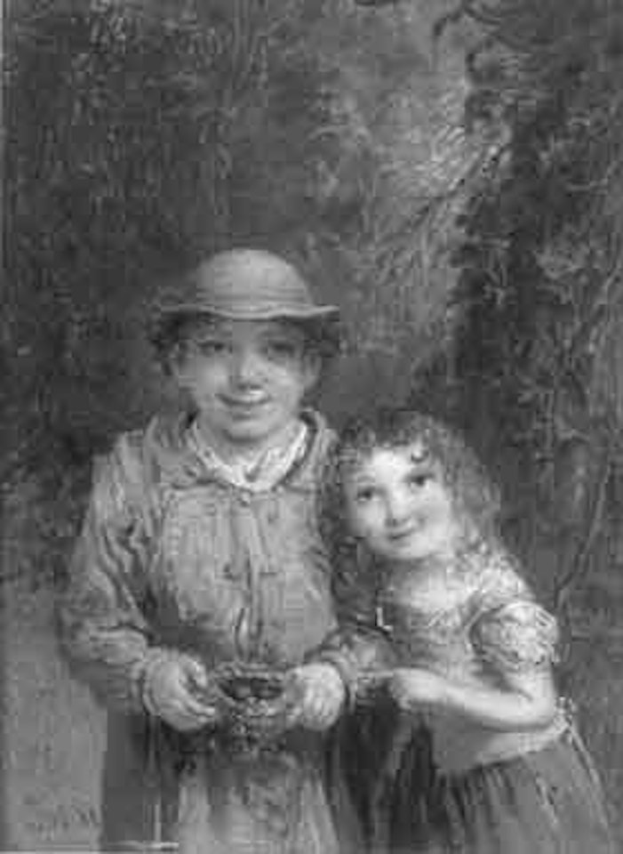 Bird's nest by Joseph Henry Sharp