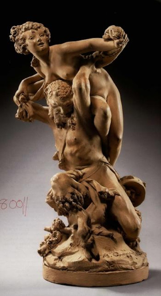 Nymph and Satyr by Albert-Ernest Carrier-Belleuse