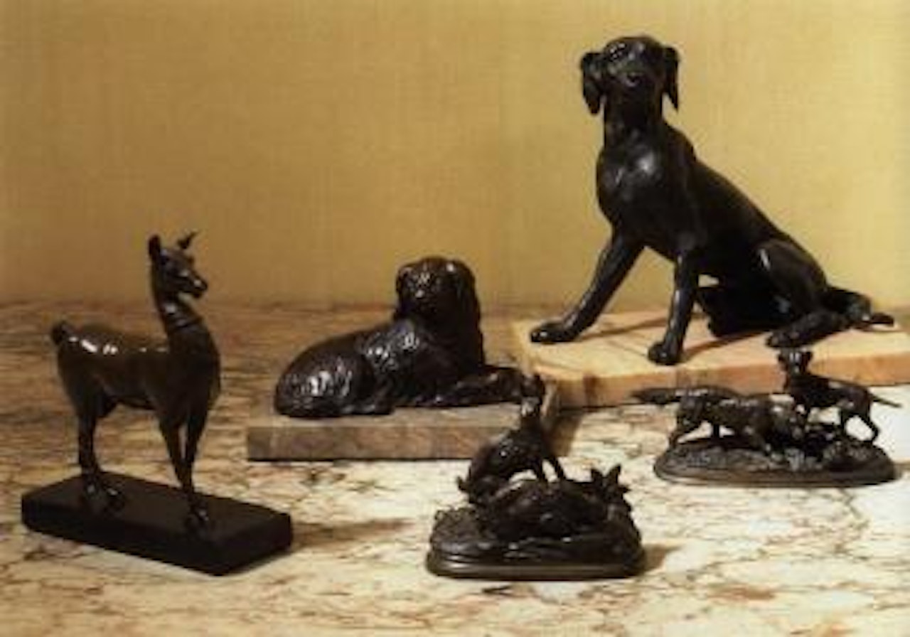 Susini boar. Dog by French School