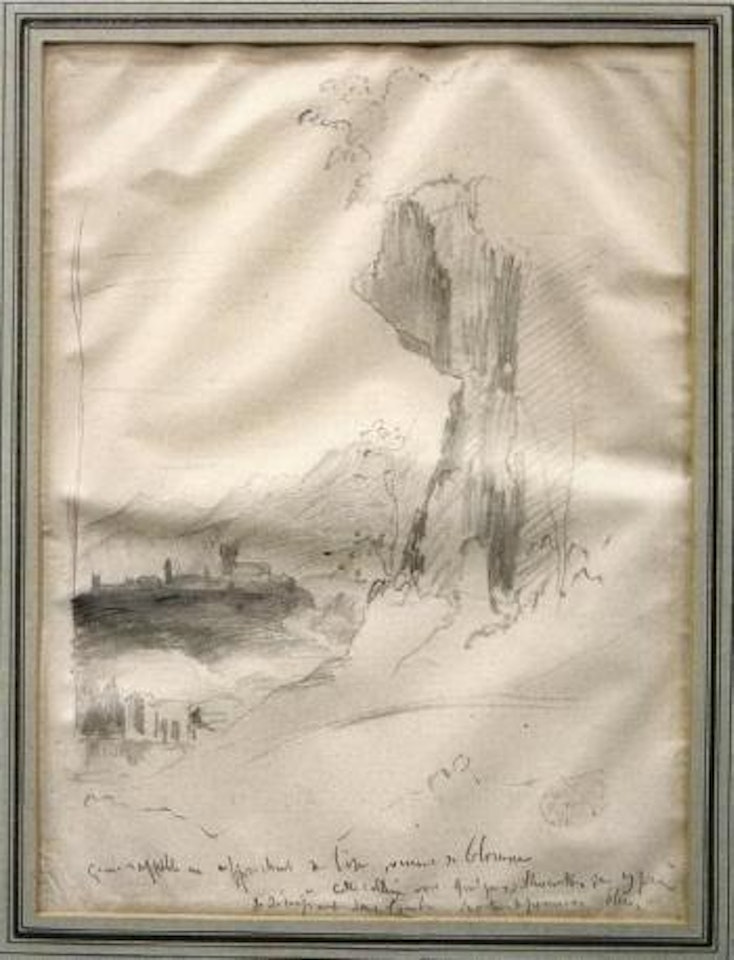 Etude de paysage by Edgar Degas