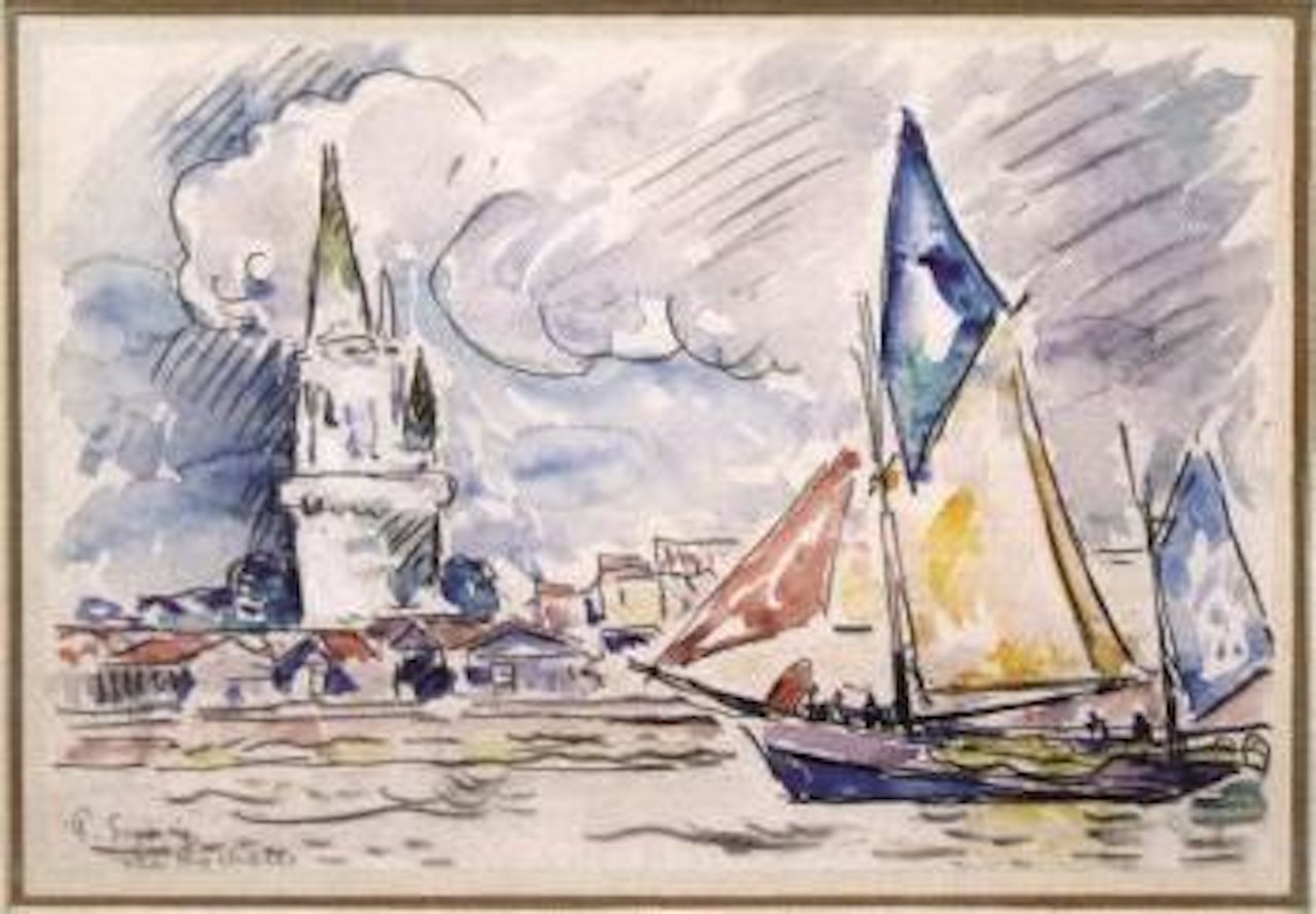 La Rochelle by Paul Signac
