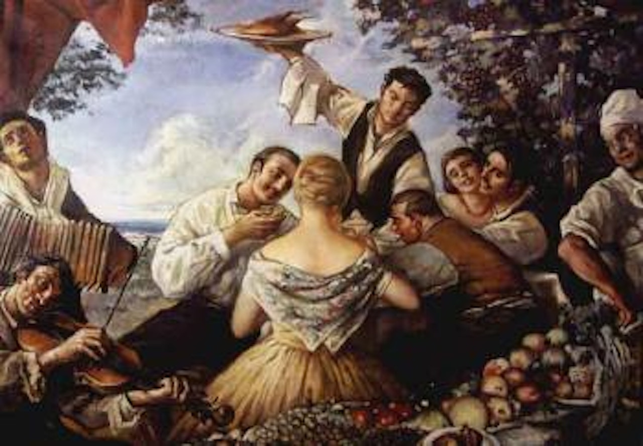 La vita allegra by Giannino Marchig