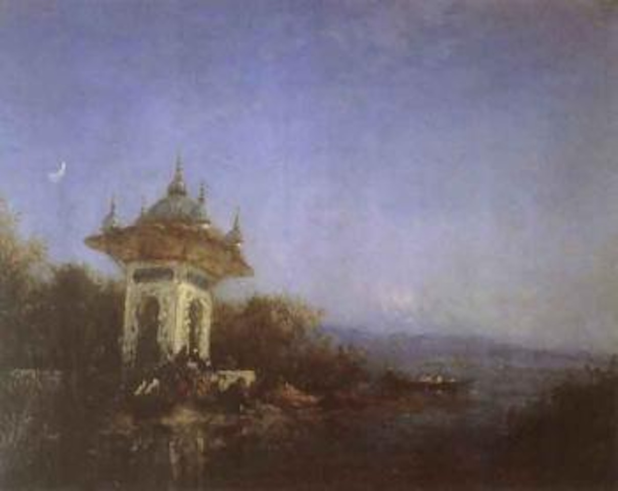 Le kiosque des eaux douces by Félix Ziem