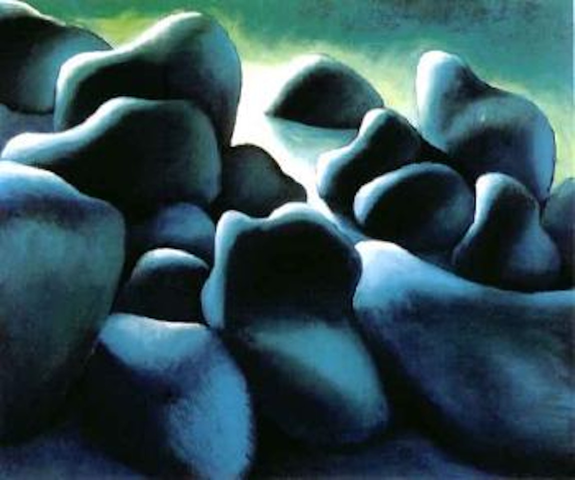 Rocks, The Gables, New Plymouth by Michael Smither