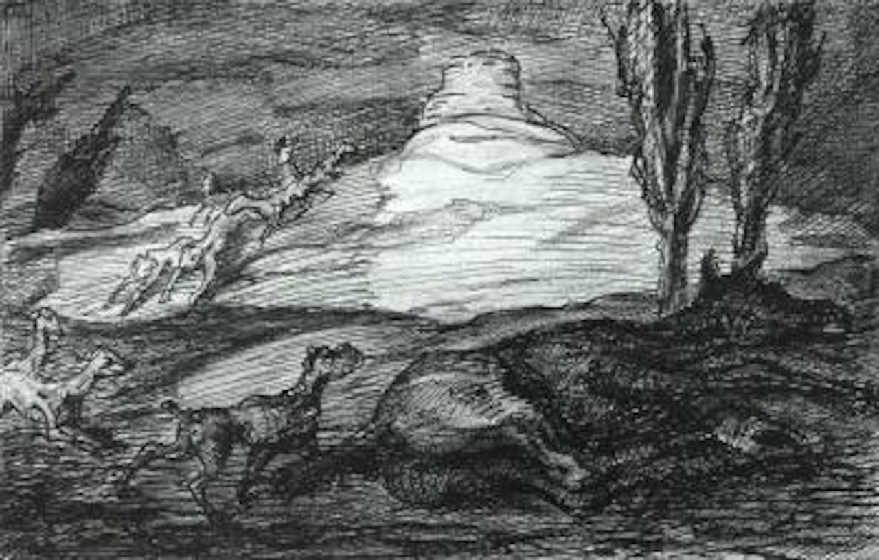 Tower by Alfred Kubin