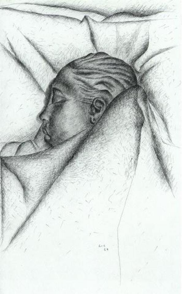 Josephine Baker sleeping by Le Corbusier
