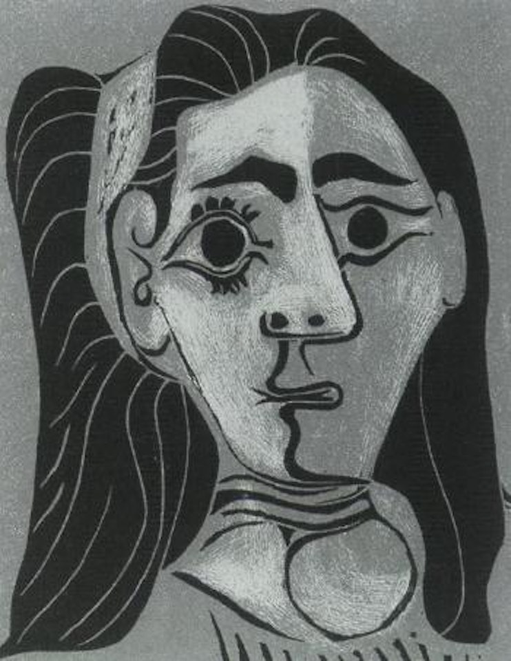 Jacqueline au bandeau III by Pablo Picasso