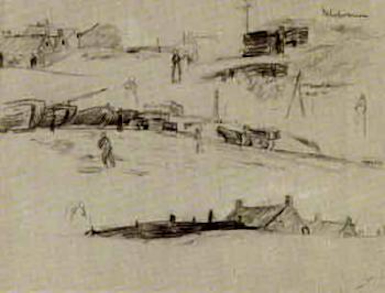 Dunes by Max Liebermann