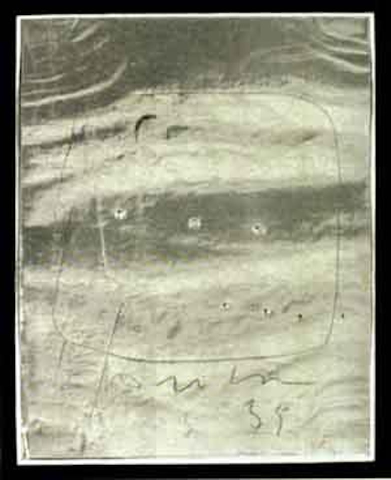 Concetto spaziale by Lucio Fontana