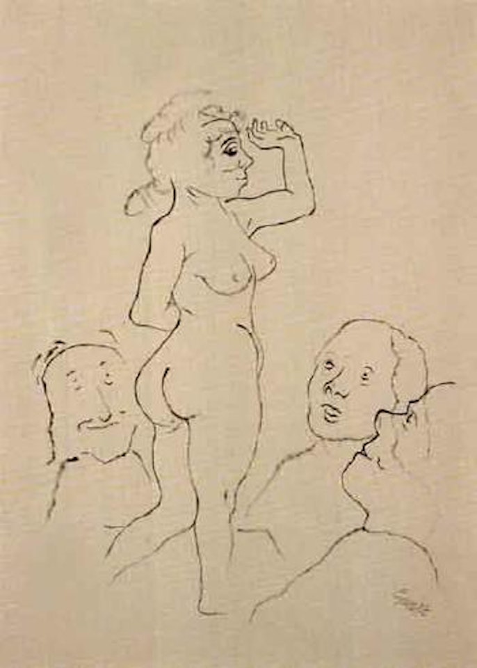 Lady Hamilton by George Grosz
