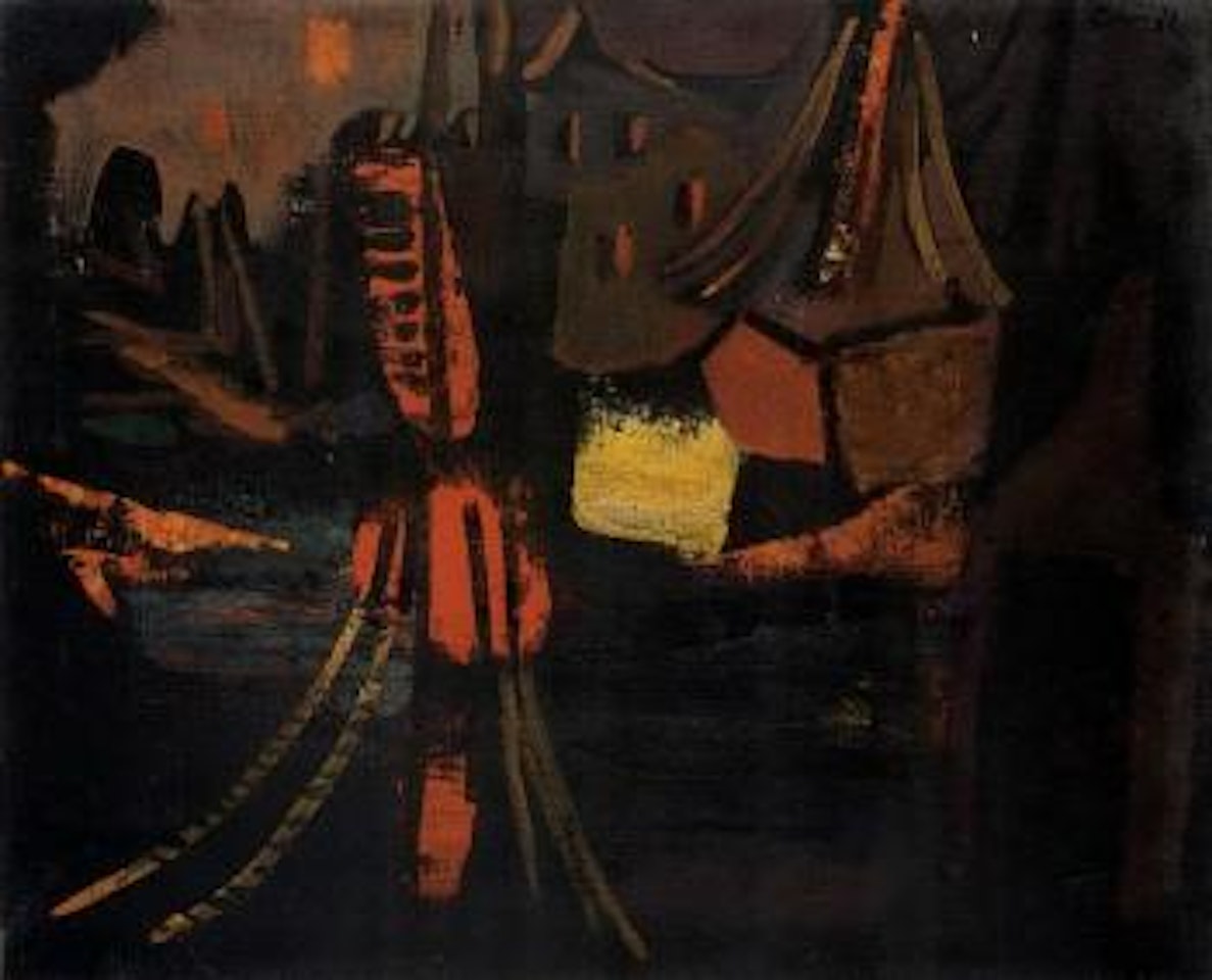 Ciudad de noche by Francisco Bores