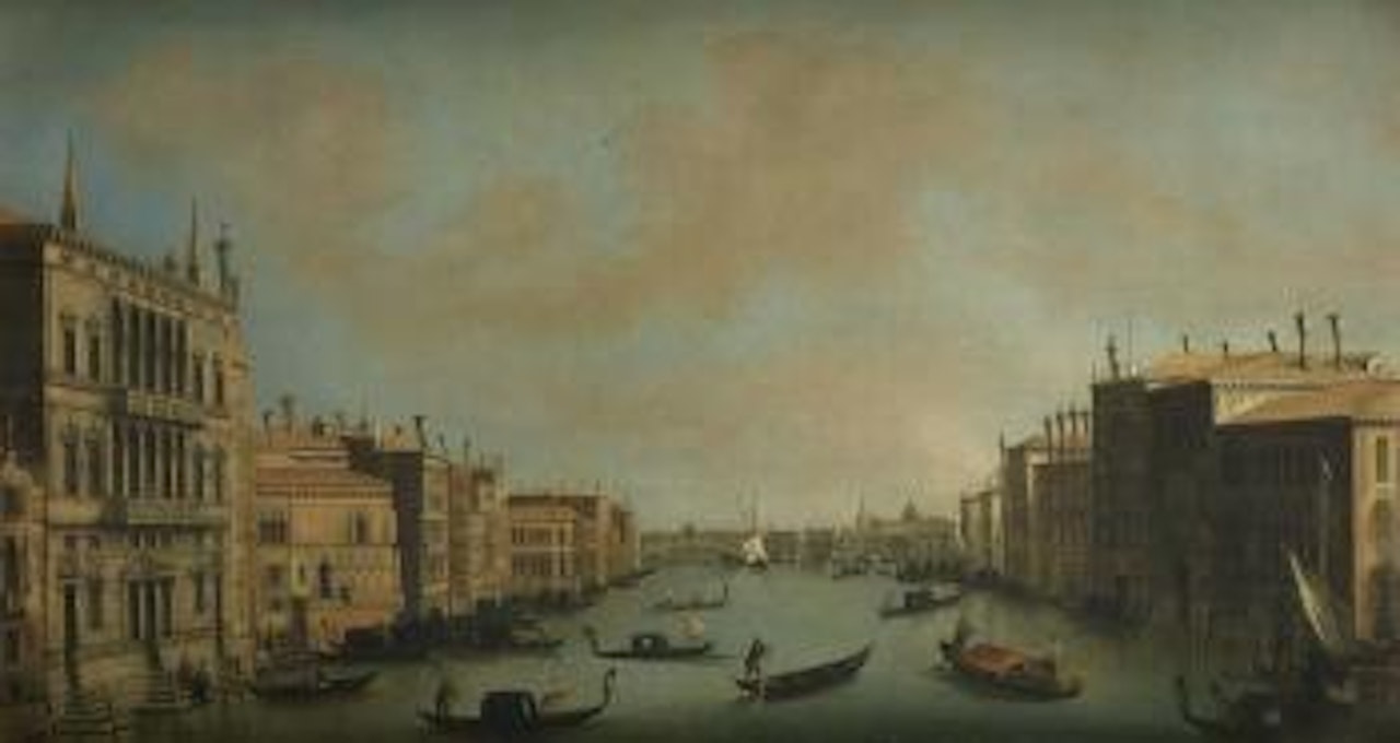 Vista del Canal Grande desde el Rialto by Thomas Patch