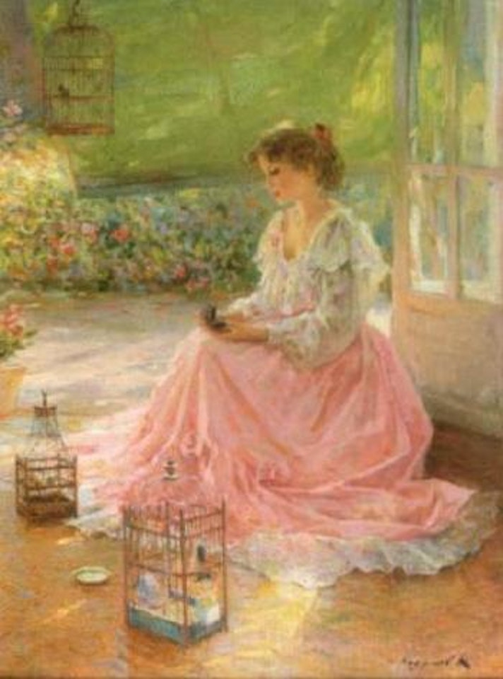On the terrace by Constantin Razoumov