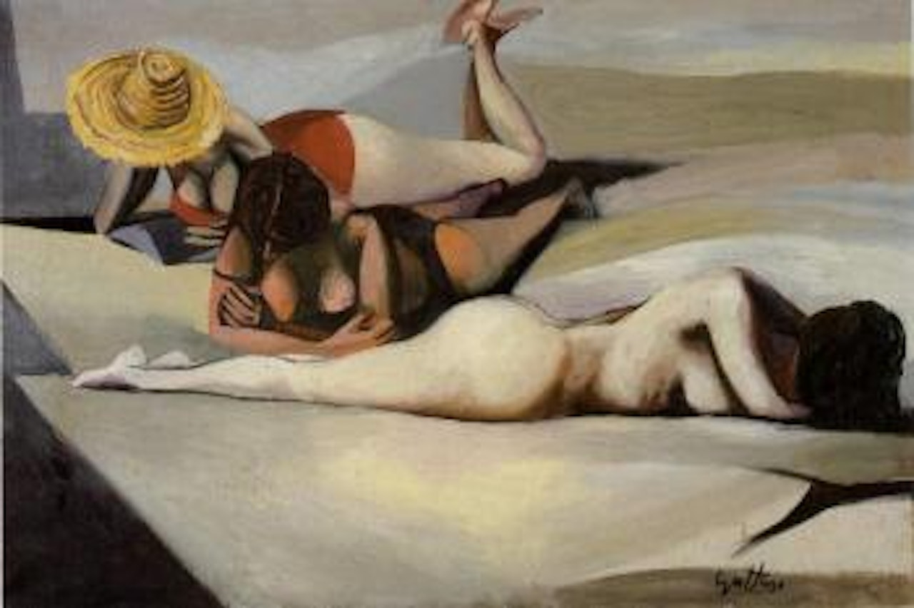 Spiaggia by Renato Guttuso