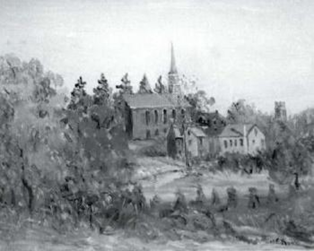 St Michael's, autumn by Walter Emerson Baum