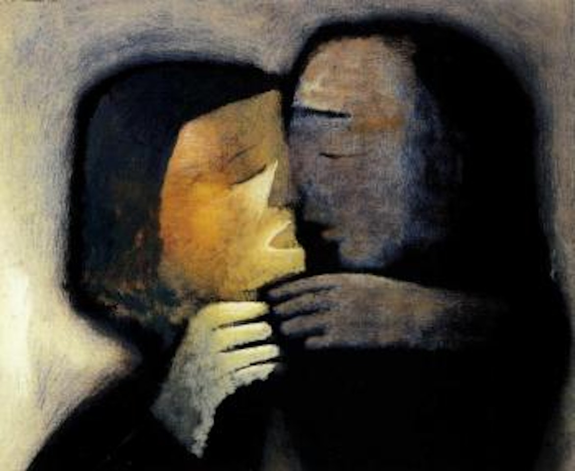 Kiss by Charles Blackman