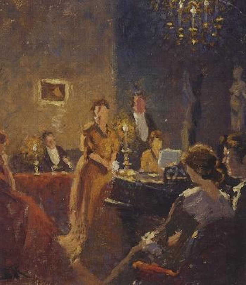 A duet - study by Peder Severin Kröyer