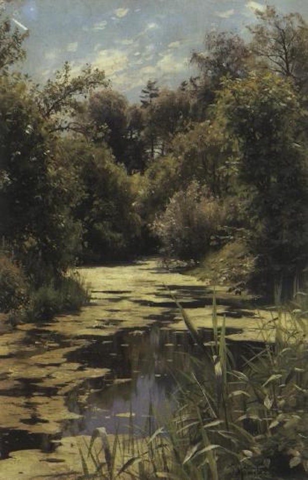Taffelbay near Hellerup by Peder Mork Monsted