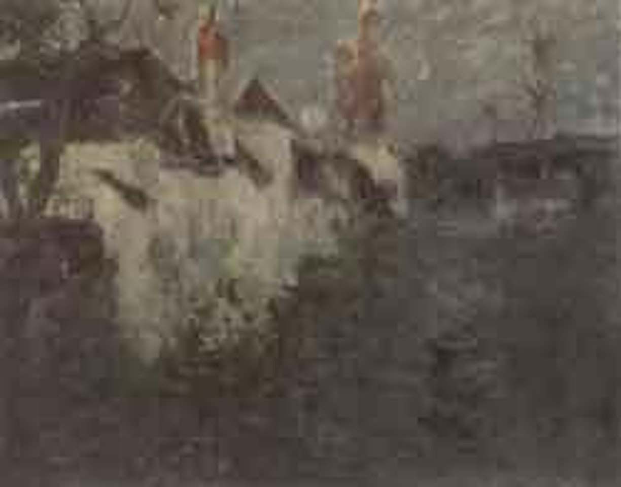 Village in Correze by Fritz Thaulow
