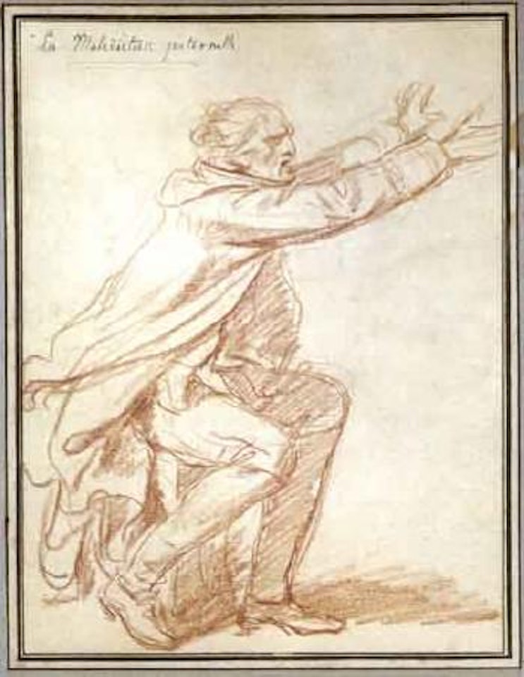 La malediction paternelle, le fils ingrat by Jean-Baptiste Greuze