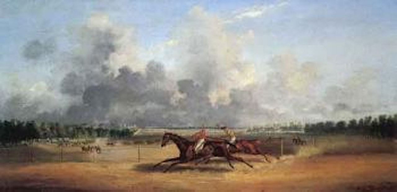 Course a l'hippodrome by French School