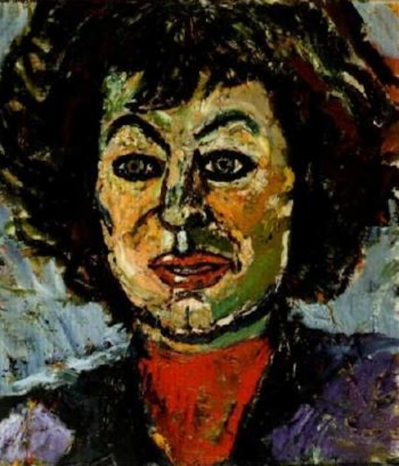 Portrait of Irene Harris by John Bratby