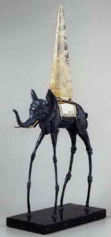 Space elephant by Salvador Dali