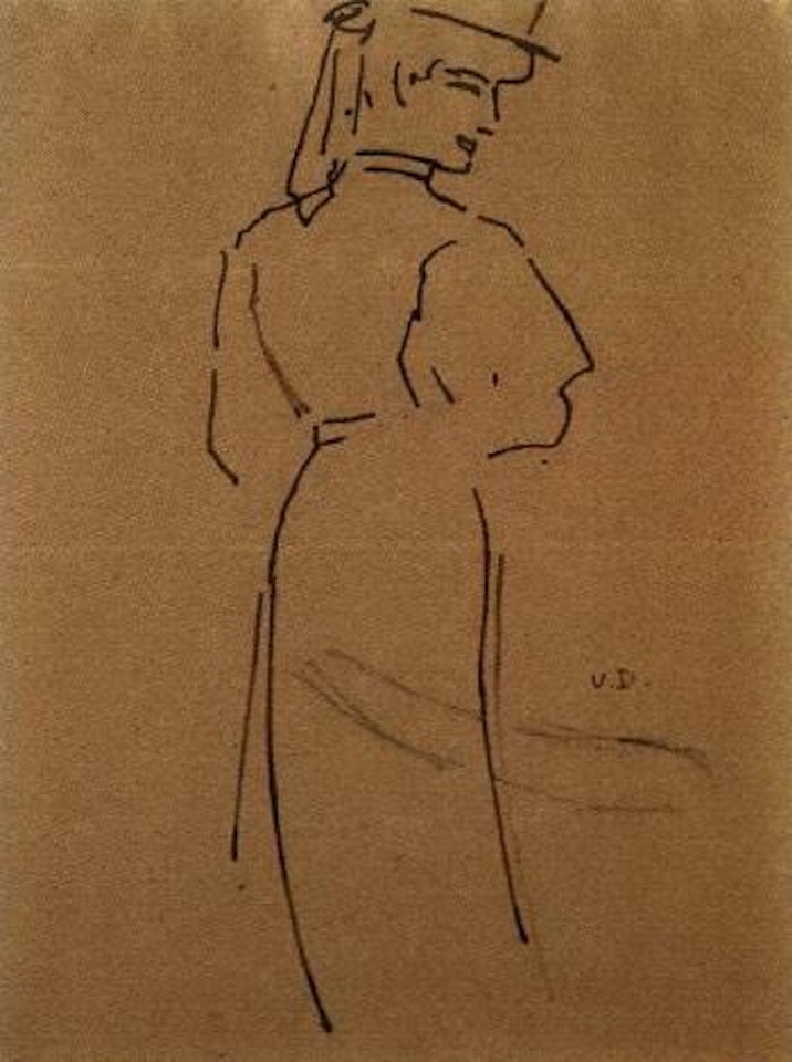 Elegante debout by Kees van Dongen