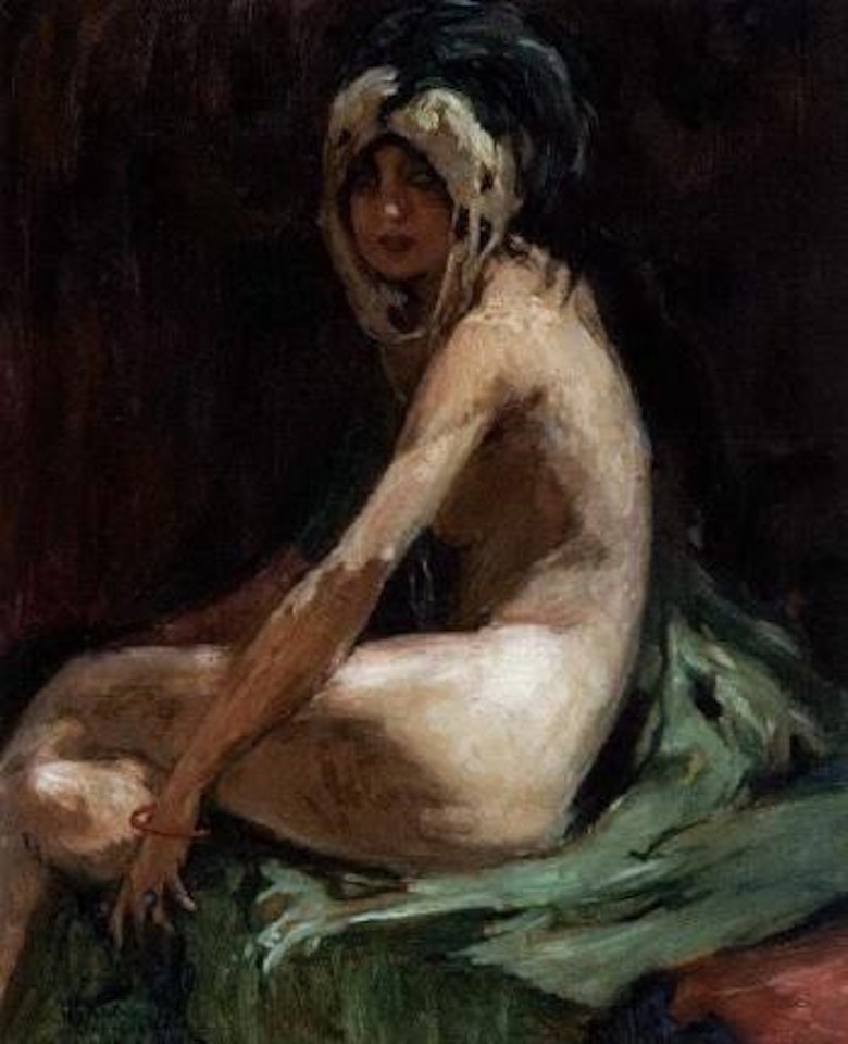 Femme Orientale by Jean Gabriel Domergue