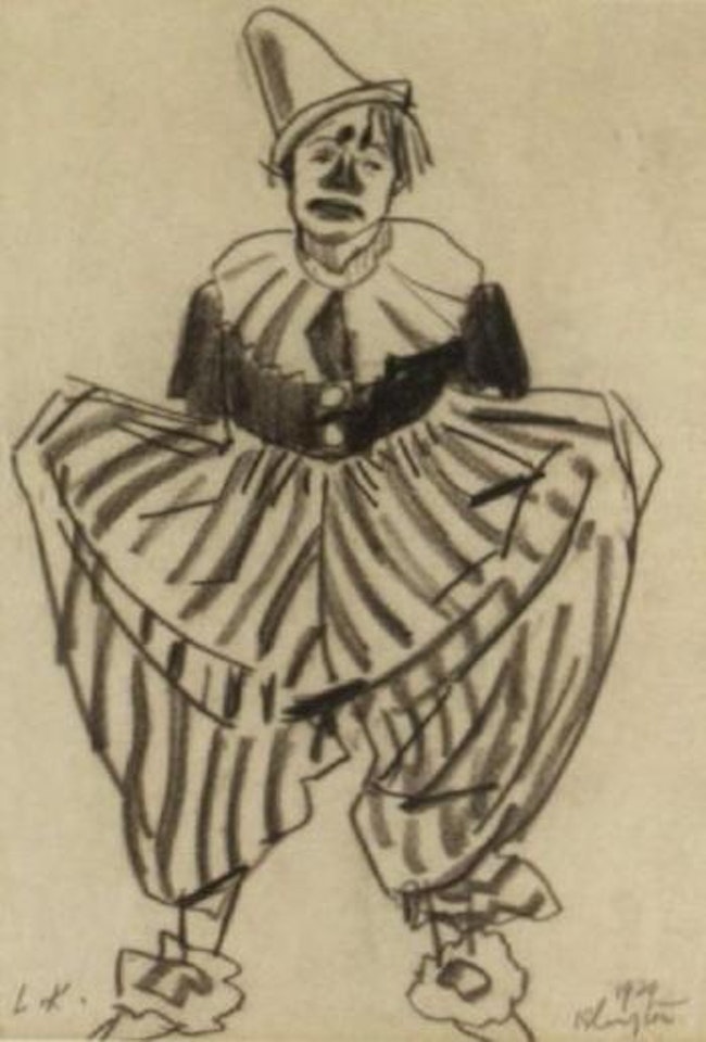 Clown by Laura Knight