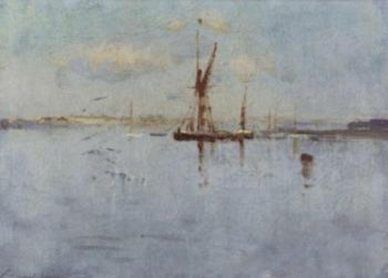 Summer morning on east coast estuary by Edward Seago