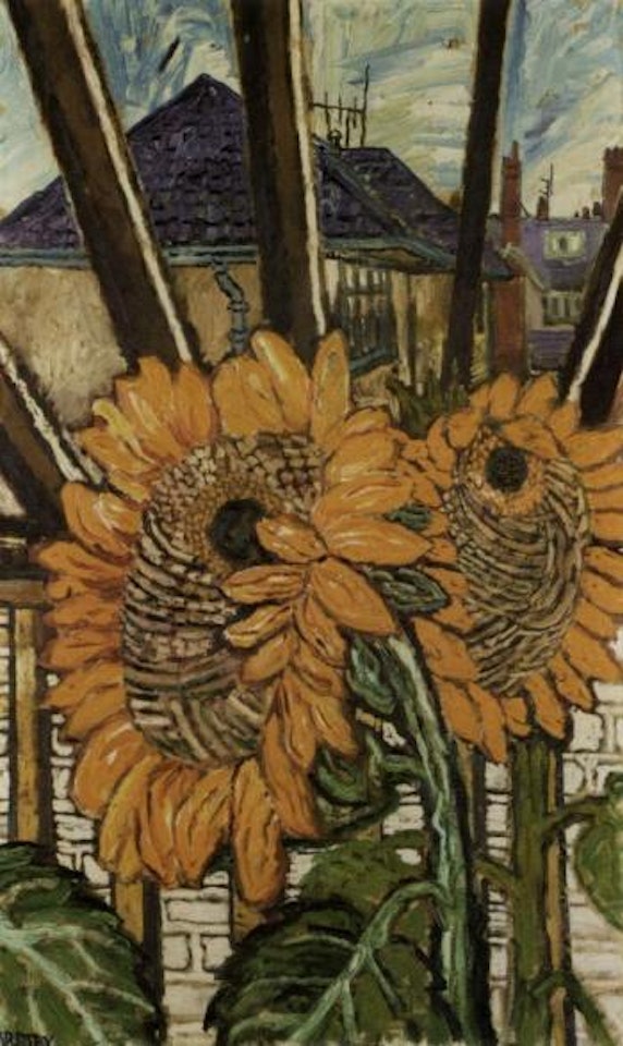 Sunflowers by John Bratby